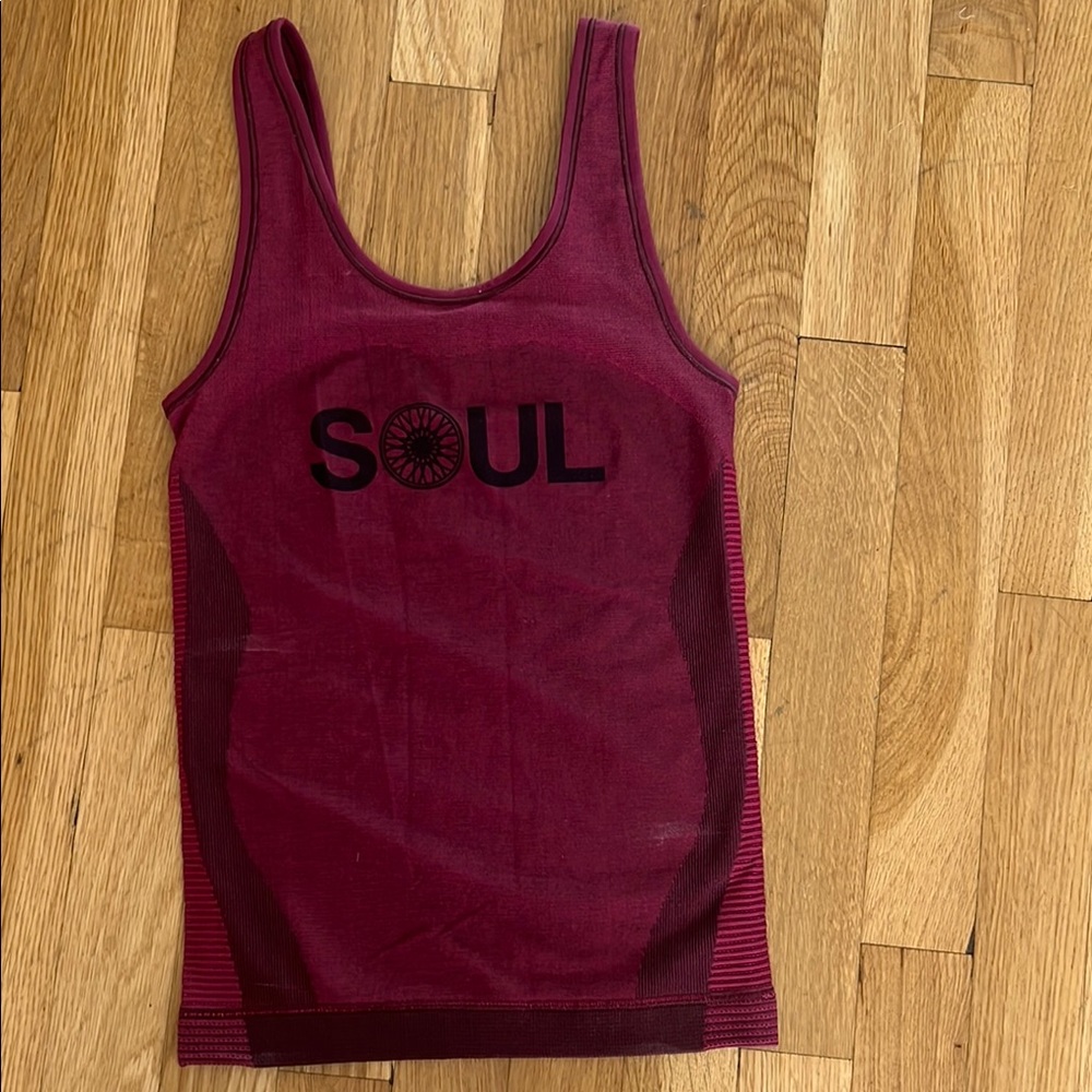 Burgundy SoulCycle/ NIKE Tank Top